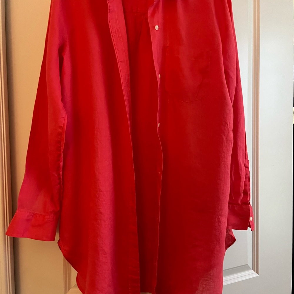 GAP Bright Red Shirt